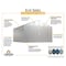 Arrow Storage Products Elite Galvalume Steel Premium Shed Storage Shed, 12 ft x 14 ft, Blue Grey EG1214AN - alternate 4